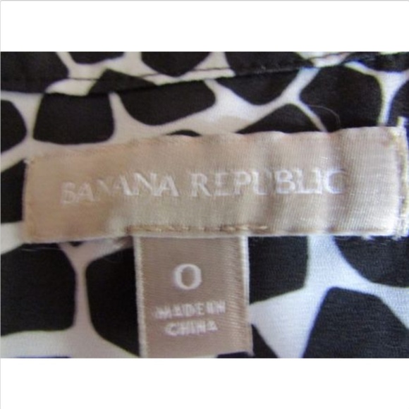 Banana Republic Animal Print Giraffe Shirt Dress - Picture 7 of 7